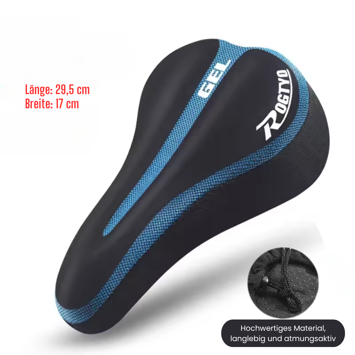 ComfortRide Pro Fahrradsattelbezug™