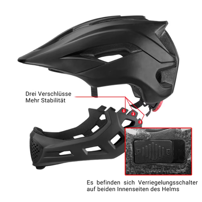 SafeRide Pro FullFace Kinderhelm™