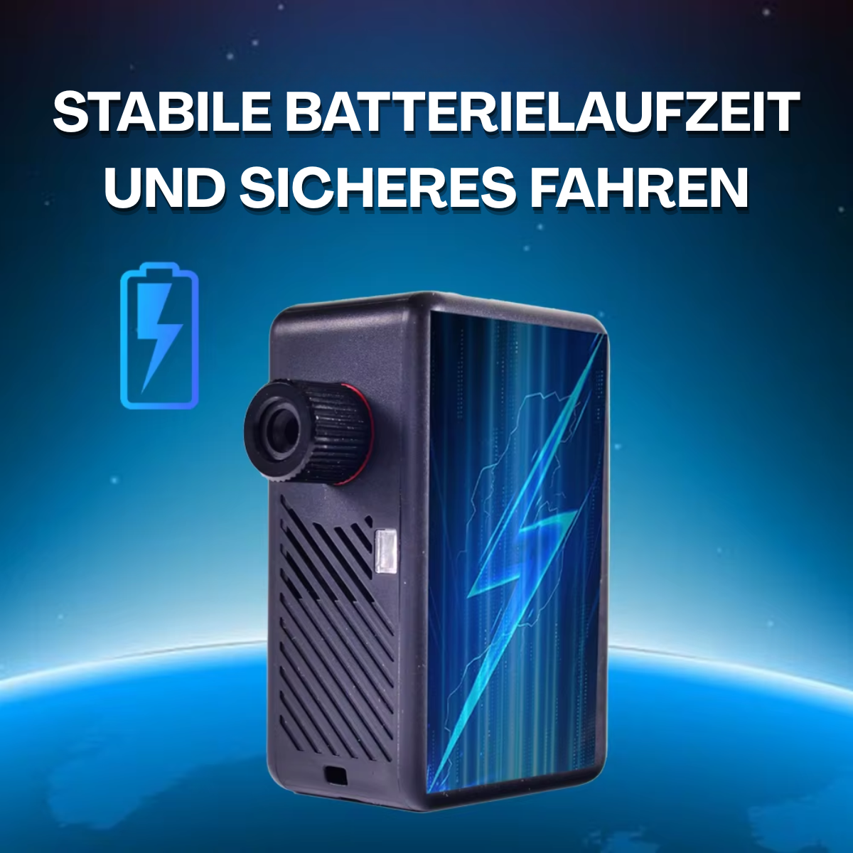ThinkRider Elektrische Fahrrad Luftpumpe 120 PSI Pro™