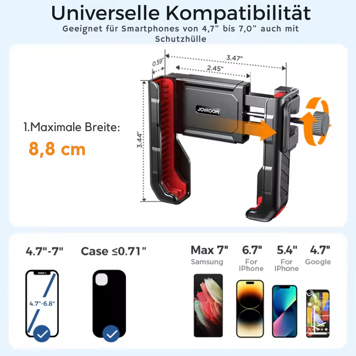 Universal Bike Handyhalter