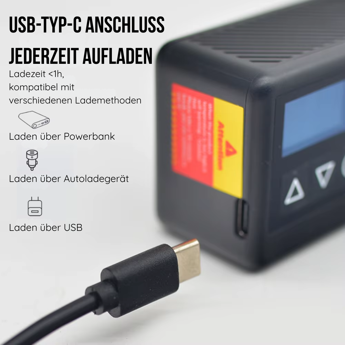 ThinkRider Elektrische Fahrrad Luftpumpe 120 PSI Pro™